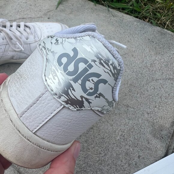 ASICS ortholite women’s running shoes size 11 US, side 9 UK white vintage S125 - Picture 12 of 13